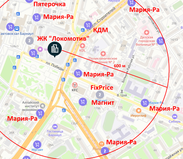 ЖК-Локомотив.-Магазины
