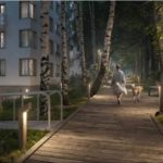 ЖК "Вышка". Тротуары