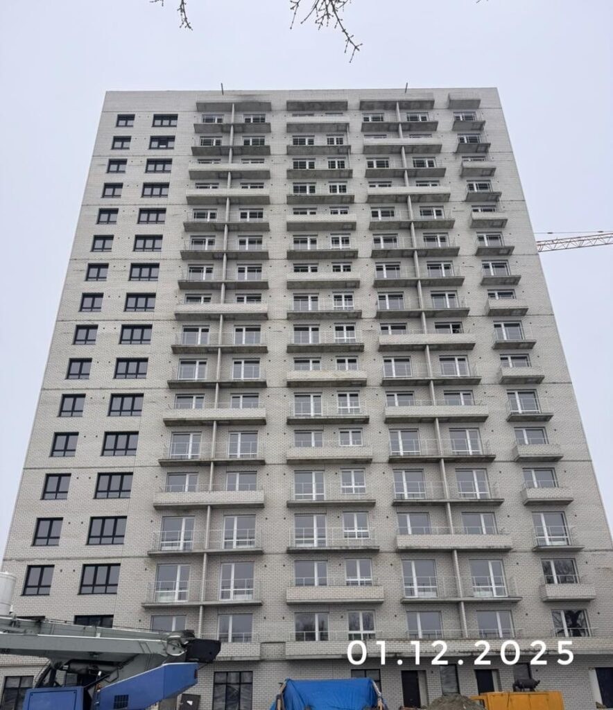 ЖК Герцена, 17. Ход строительства. декабрь 2025 г.
