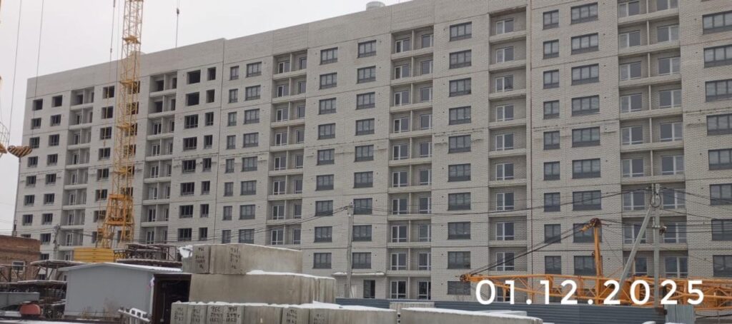 ЖК Карамель. Ул. Анатолия, 304-2. Ход строительства. Декабрь 2025