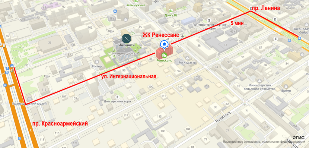 ЖК Ренессанс. Транспортная доступность