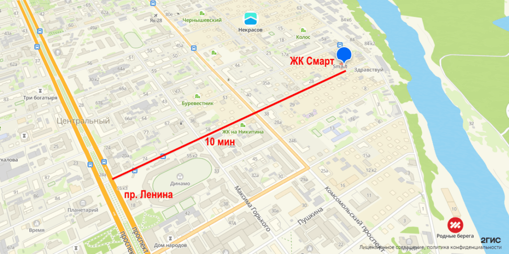 ЖК Смарт. Транспортная доступность