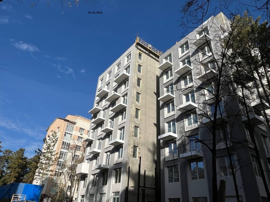 ЖК Вышка. Ход строительства. Корпус № 2. Ноябрь 2025 г