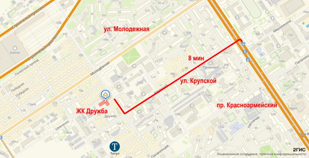 ЖК Дружба. Транспортная доступность
