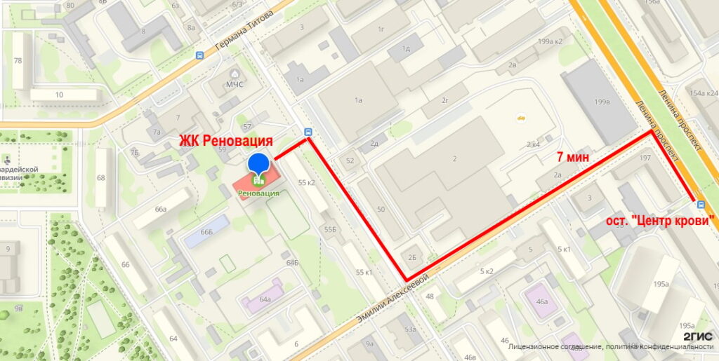 ЖК Реновация. Транспортная доступность