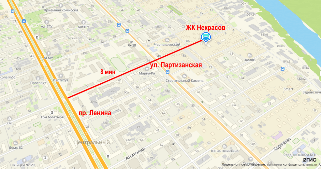 ЖК Некрасов. Транспортная доступность