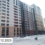 ЖК Шотландия. Ход строительства. Ул 280-летия Барнаула, 26. Декабрь 2023 г.