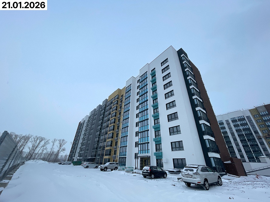 ЖК Спектр. Ул. Мельникова, 1, б-с 4-6. Ход строительства. Январь 2026 г.