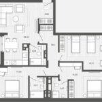 ЖК Меланж. 4-комнатная студия 119,93 м с террасой