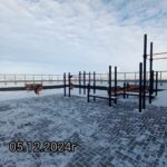 ЖК Норд-Вест. Ход строительства. Тренажеры на крыше. Декабрь 2024 года.