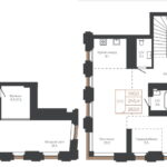 5-комнатная квартира. 2 уровня. 245,4 м