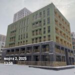 Адалин на Южном. Ход строительства. Христенко, 2, кор. 2. Март 2025 г.