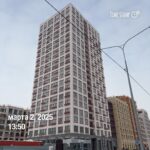 Адалин на Южном. Ход строительства. Христенко, 2, кор. 4. Март 2025 г.