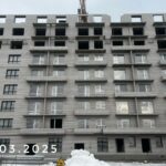 Герцена, 17. Ход строительства. Март 2025 г.