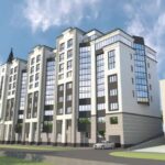 ЖК Старый город. Выезд из подземной парковки