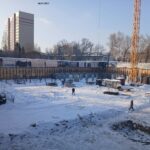 ЖК Меланж. Ход строительства. Март 2025 г